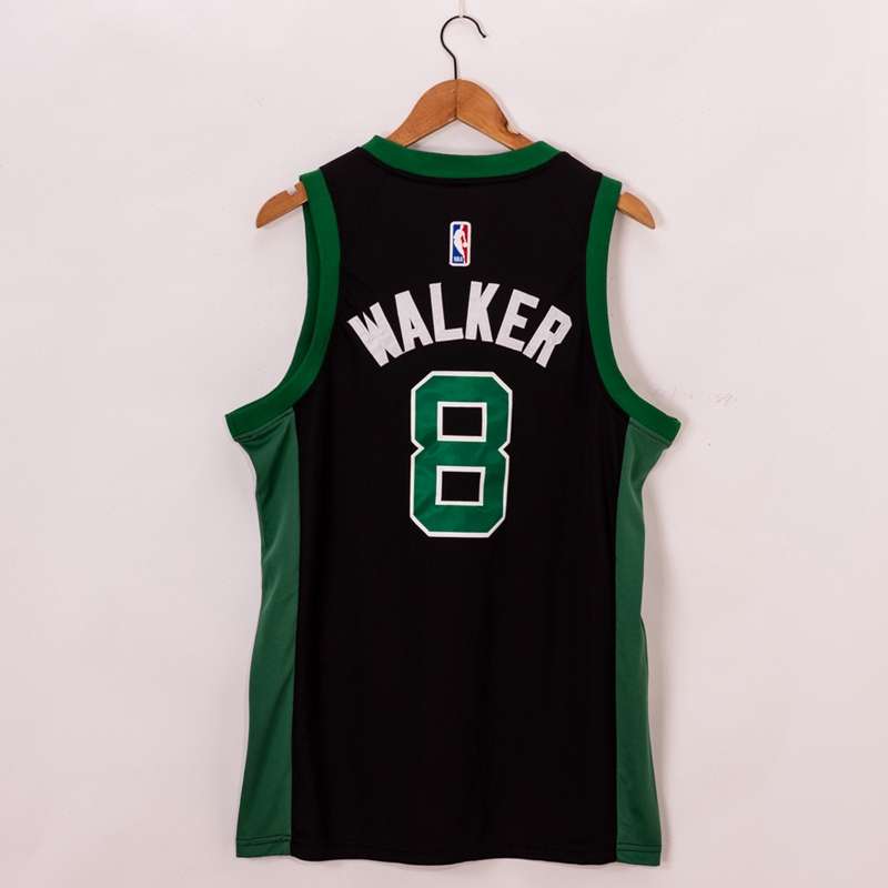 Boston Celtics 20/21 WALKER #8 Black AJ Basketball Jersey (Stitched)