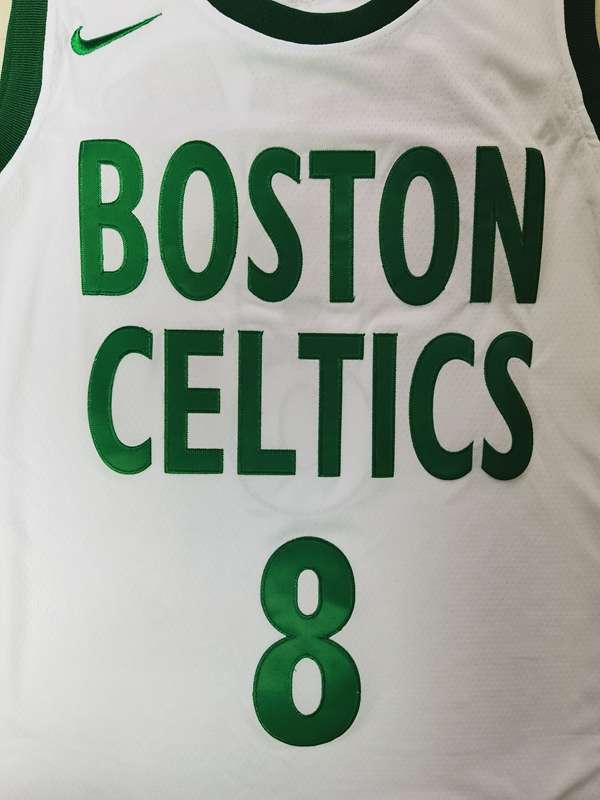 Boston Celtics 20/21 WALKER #8 White City Basketball Jersey (Stitched)