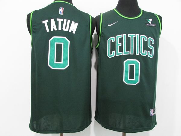 Boston Celtics 20/21 TATUM #0 Green Basketball Jersey 02 (Stitched)