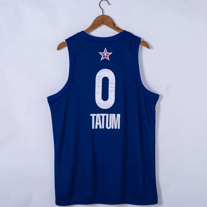 Boston Celtics 2021 TATUM #0 Blue All Star Basketball Jersey (Stitched)