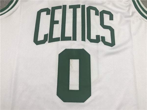 Boston Celtics 20/21 TATUM #0 White Basketball Jersey (Stitched)