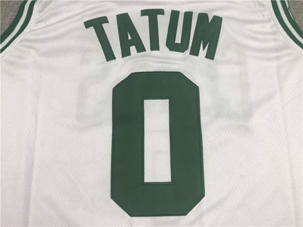 Boston Celtics 20/21 TATUM #0 White Basketball Jersey (Stitched)