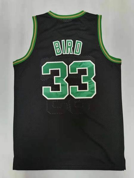 Boston Celtics 1985/86 BIRD #33 Black Classics Basketball Jersey (Stitched)