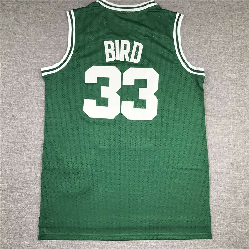 Boston Celtics 1985/86 BIRD #33 Green Classics Basketball Jersey (Stitched)