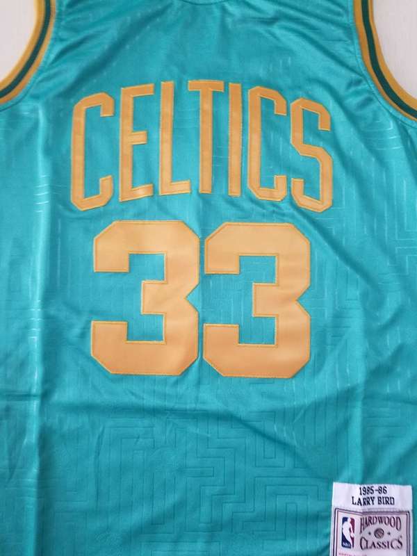 Boston Celtics 1995/96 BIRD #33 Green Classics Basketball Jersey (Stitched)