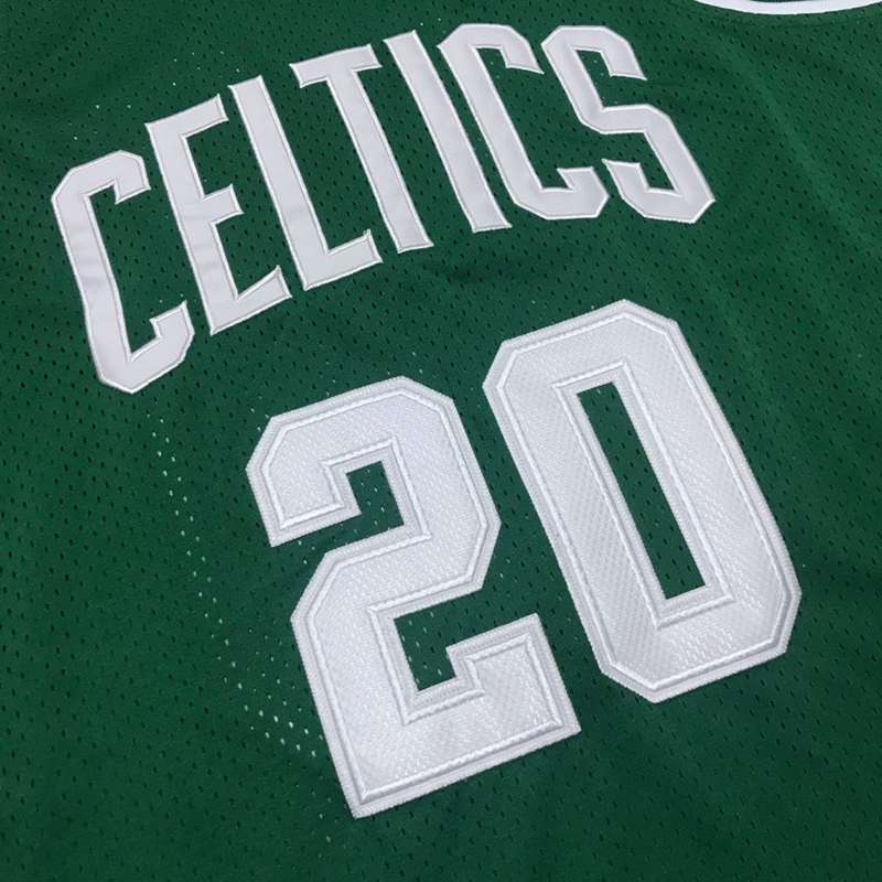 Boston Celtics 1996/97 ALLEN #20 Green Classics Basketball Jersey (Closely Stitched)