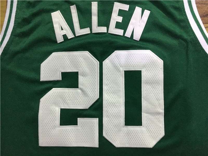 Boston Celtics ALLEN #20 Green Classics Basketball Jersey (Stitched)