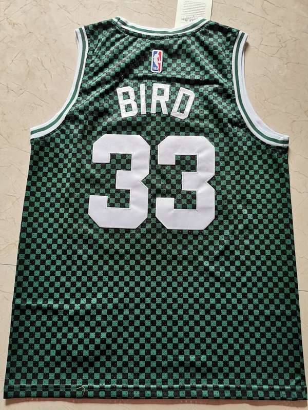 Boston Celtics BIRD #33 Green Classics Basketball Jersey (Stitched)