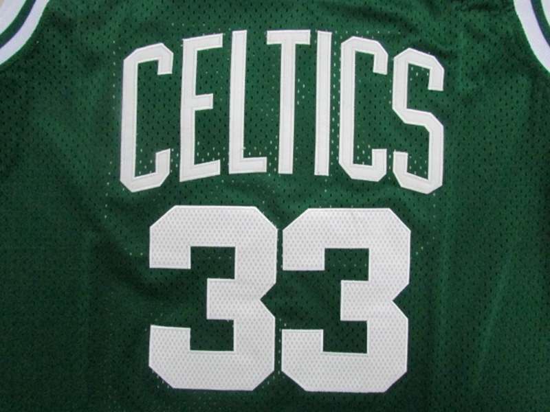 Boston Celtics BIRD #33 Green Classics Basketball Jersey 02 (Stitched)