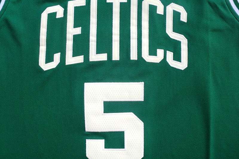 Boston Celtics GARNETT #5 Green Classics Basketball Jersey (Stitched)