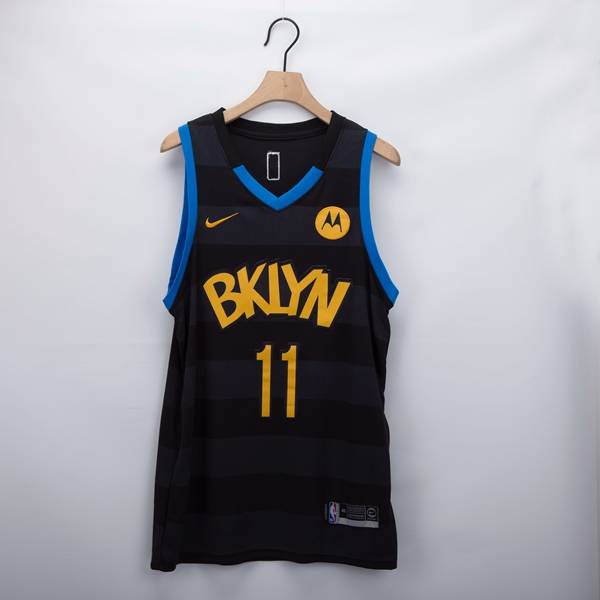 Brooklyn Nets 20/21 IRVING #11 Black Basketball Jersey 03 (Stitched)