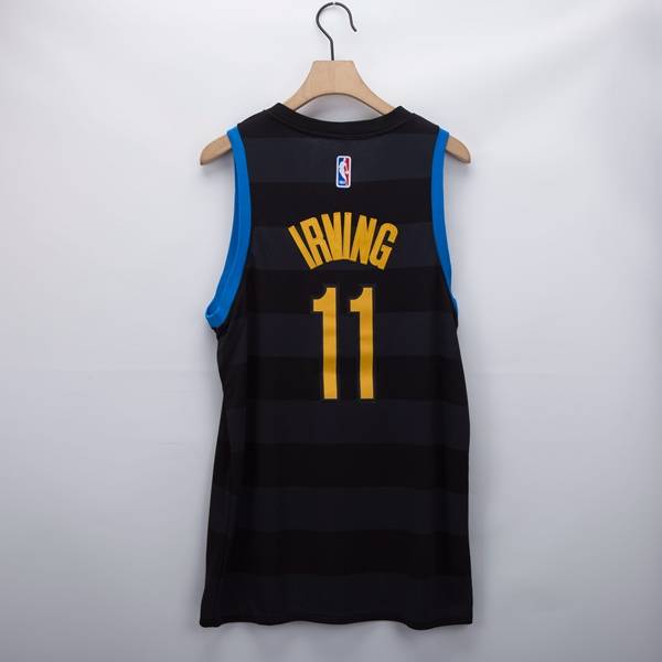 Brooklyn Nets 20/21 IRVING #11 Black Basketball Jersey 03 (Stitched)