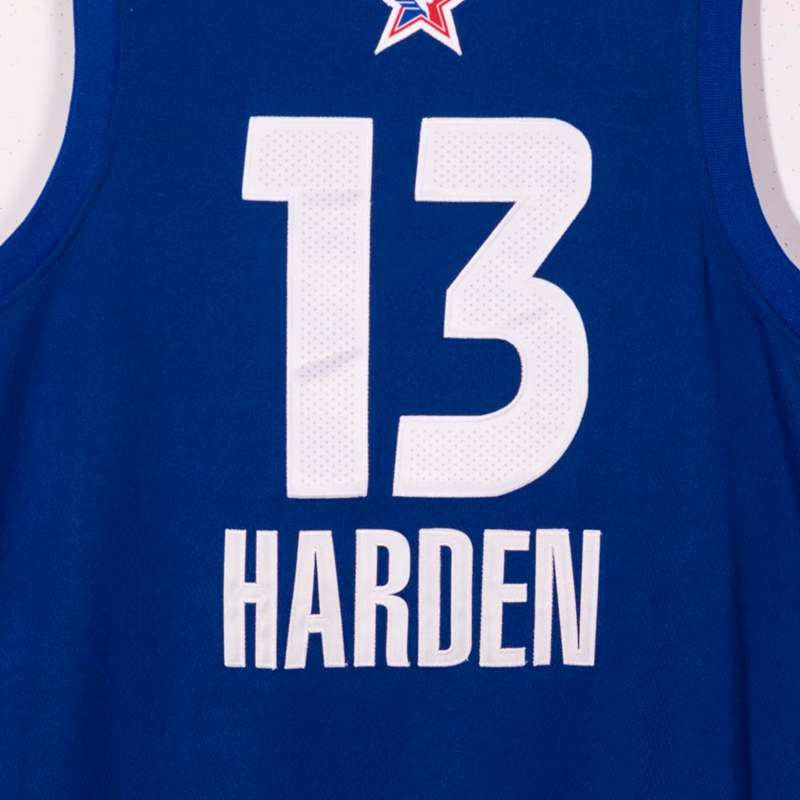 Brooklyn Nets 20/21 HARDEN #13 Blue All Star Basketball Jersey (Stitched)