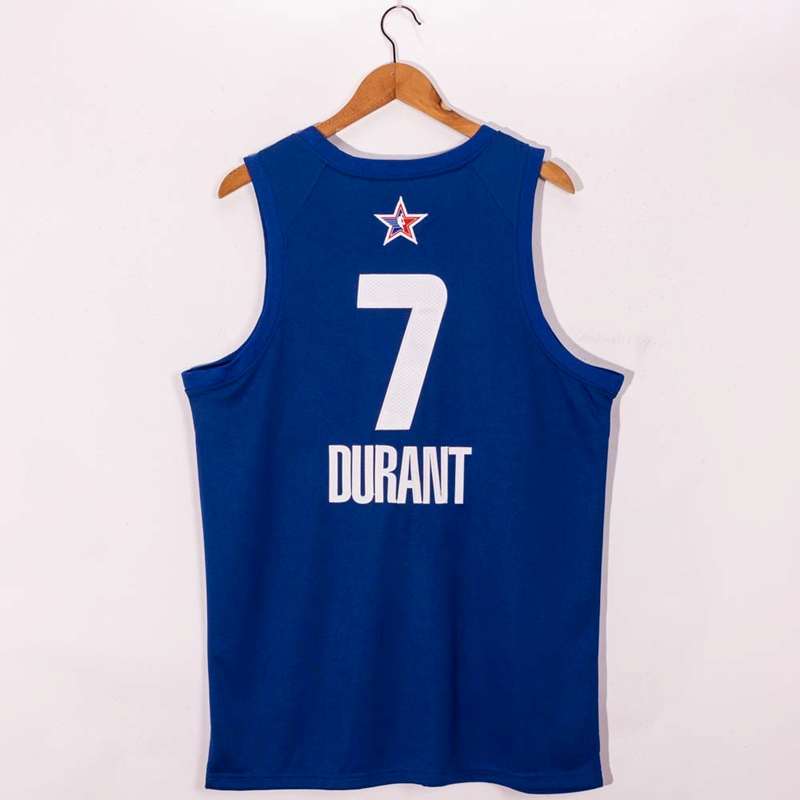 Brooklyn Nets 2021 URANT D#7 Blue All Star Basketball Jersey (Stitched)