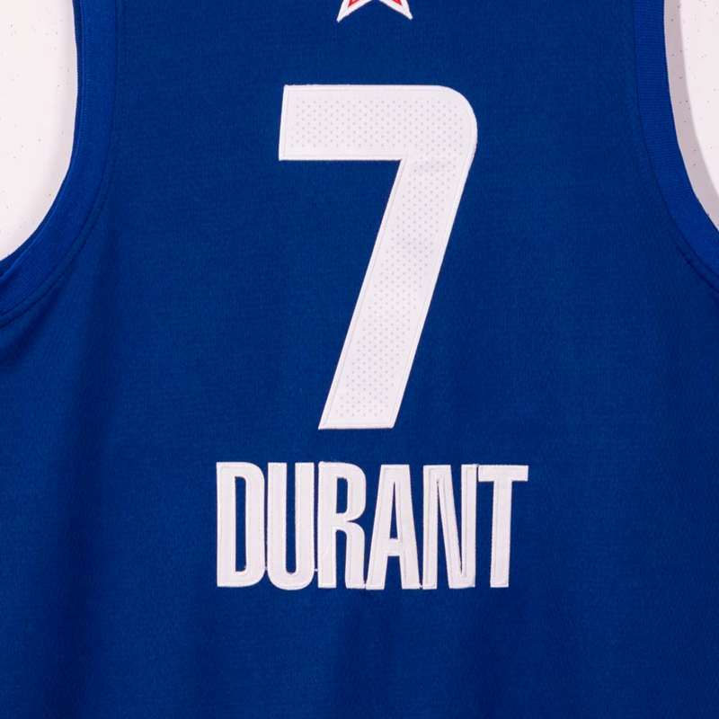 Brooklyn Nets 2021 URANT D#7 Blue All Star Basketball Jersey (Stitched)