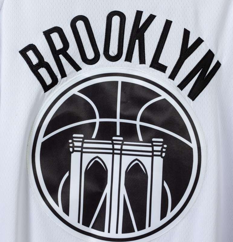 Brooklyn Nets 2020 IRVING #11 White City Basketball Jersey 03 (Stitched)