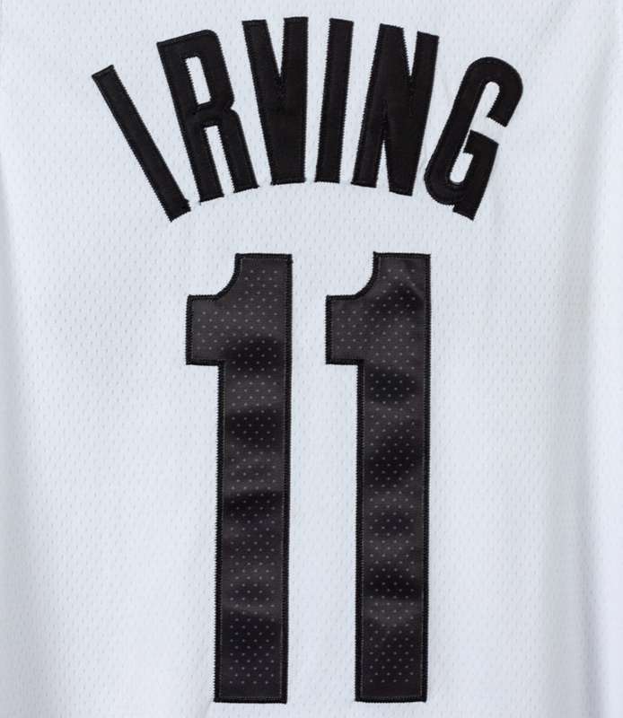 Brooklyn Nets 2020 IRVING #11 White City Basketball Jersey 03 (Stitched)