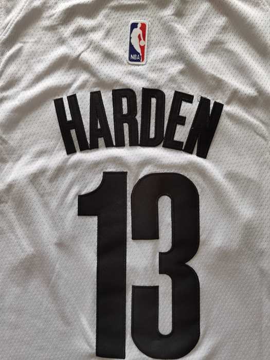 Brooklyn Nets 2020 HARDEN #13 White City Basketball Jersey 02 (Stitched)