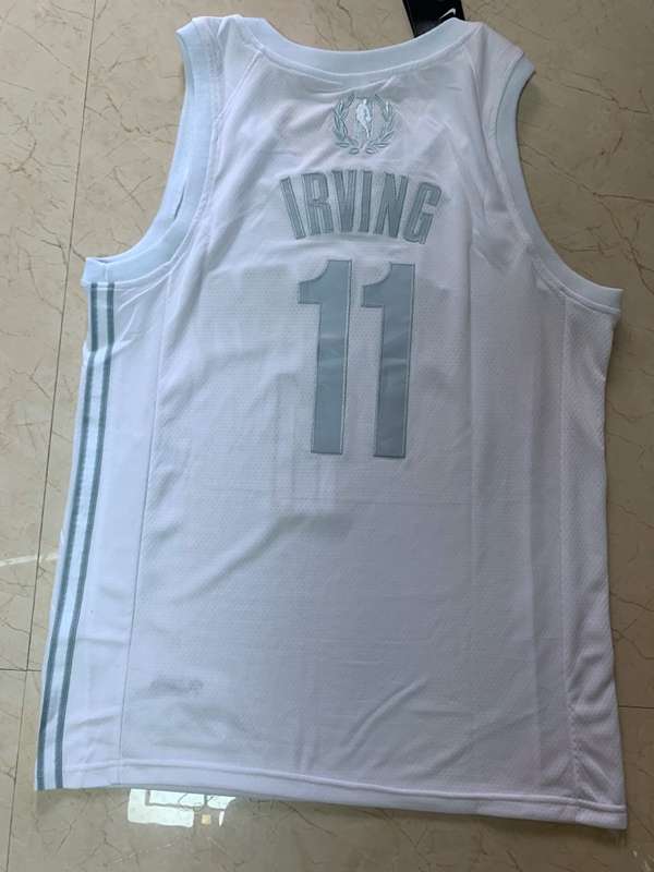 Brooklyn Nets 2020 IRVING #11 White MVP Basketball Jersey (Stitched)