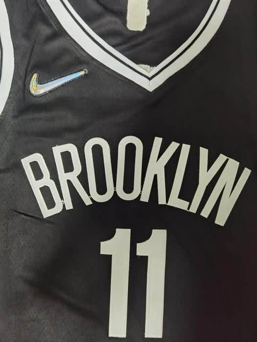 Brooklyn Nets 21/22 IRVING #11 Black Basketball Jersey (Stitched)