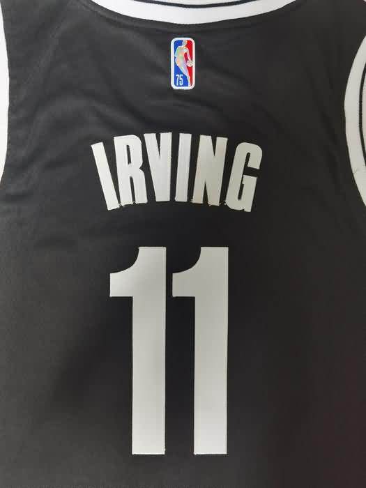 Brooklyn Nets 21/22 IRVING #11 Black Basketball Jersey (Stitched)