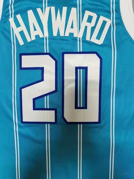 Charlotte Hornets 20/21 HAYWARD #20 Green AJ Basketball Jersey (Stitched)