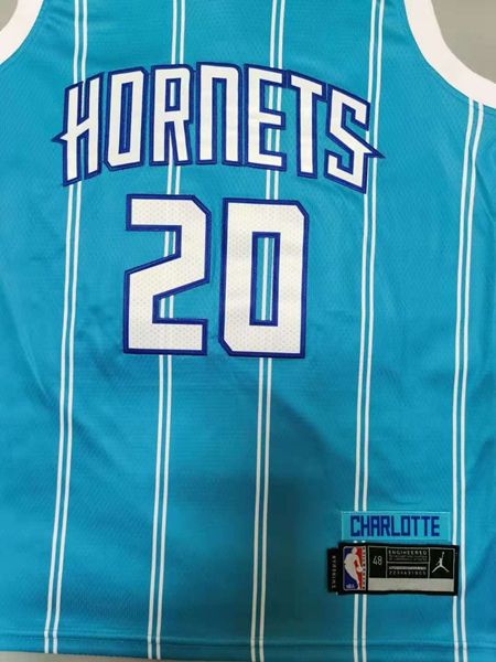 Charlotte Hornets 20/21 HAYWARD #20 Green AJ Basketball Jersey (Stitched)