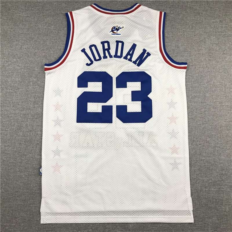 Chicago Bulls 2003 JORDAN #23 White All Star Classics Basketball Jersey (Stitched)