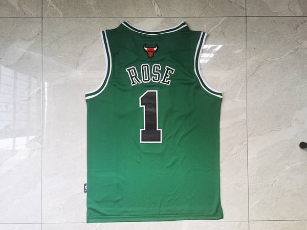 Chicago Bulls 2008/09 ROSE #1 Green Classics Basketball Jersey (Stitched)