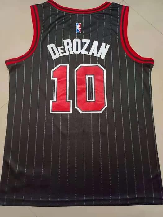 Chicago Bulls 20/21 DeROZAN #10 Black Basketball Jersey (Stitched)