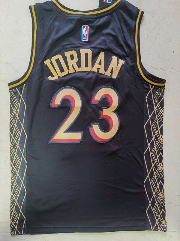 Chicago Bulls 20/21 JORDAN #23 Black City Basketball Jersey (Stitched)