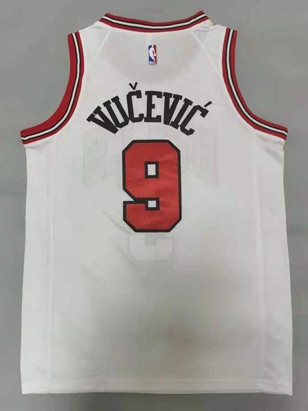 Chicago Bulls 20/21 BULLS #9 White Basketball Jersey (Stitched)