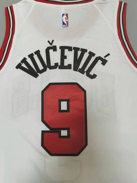 Chicago Bulls 20/21 BULLS #9 White Basketball Jersey (Stitched)