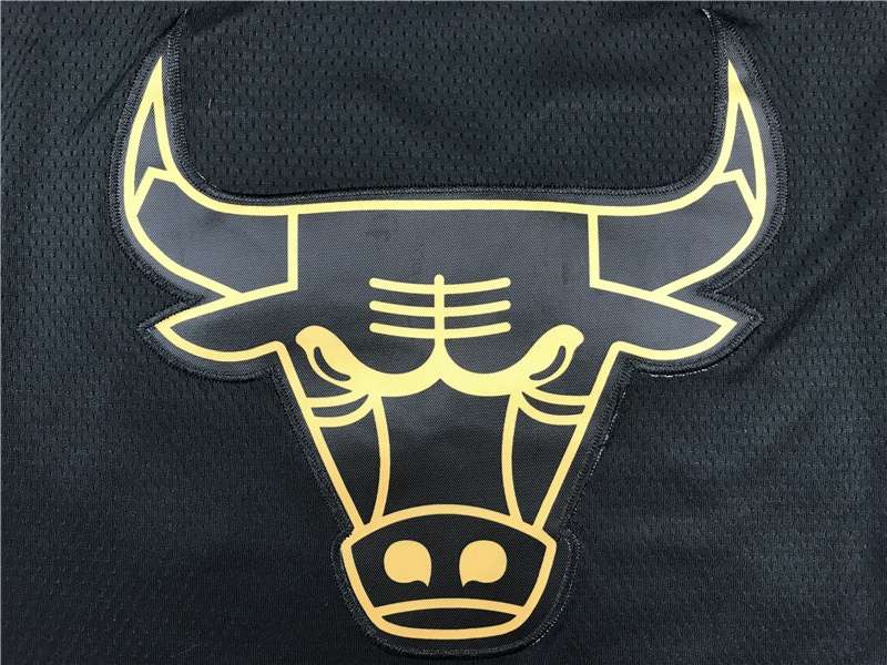 Chicago Bulls 2020 JORDAN #23 Black Gold Basketball Jersey (Stitched)