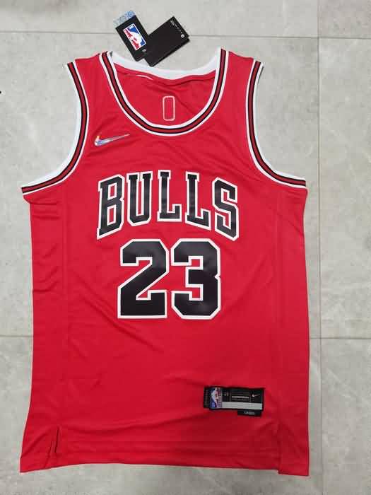 Chicago Bulls 21/22 JORDAN #23 Red Basketball Jersey (Stitched)