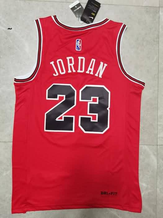 Chicago Bulls 21/22 JORDAN #23 Red Basketball Jersey (Stitched)