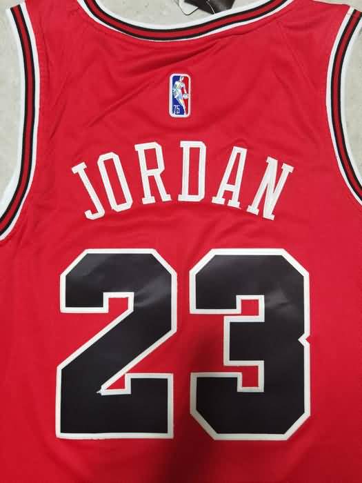 Chicago Bulls 21/22 JORDAN #23 Red Basketball Jersey (Stitched)