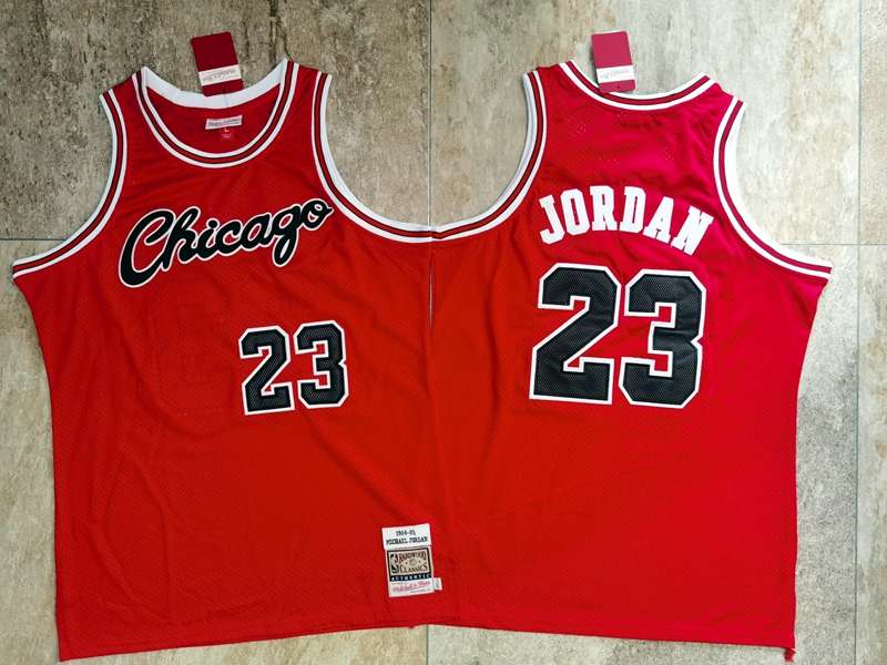 Chicago Bulls 1984/85 JORDAN #23 Red Classics Basketball Jersey (Closely Stitched)