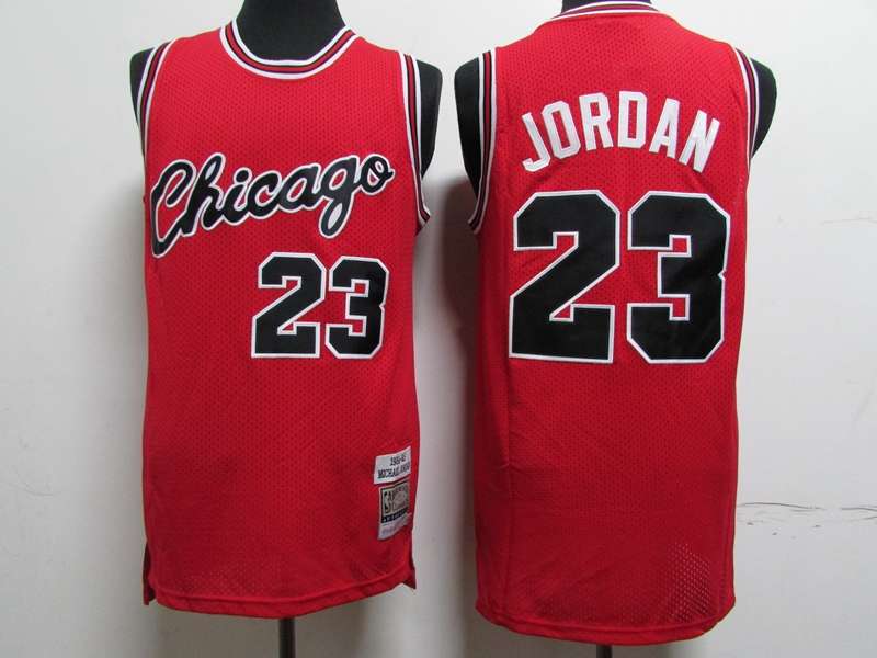 Chicago Bulls 1984/85 JORDAN #23 Red Classics Basketball Jersey (Stitched)