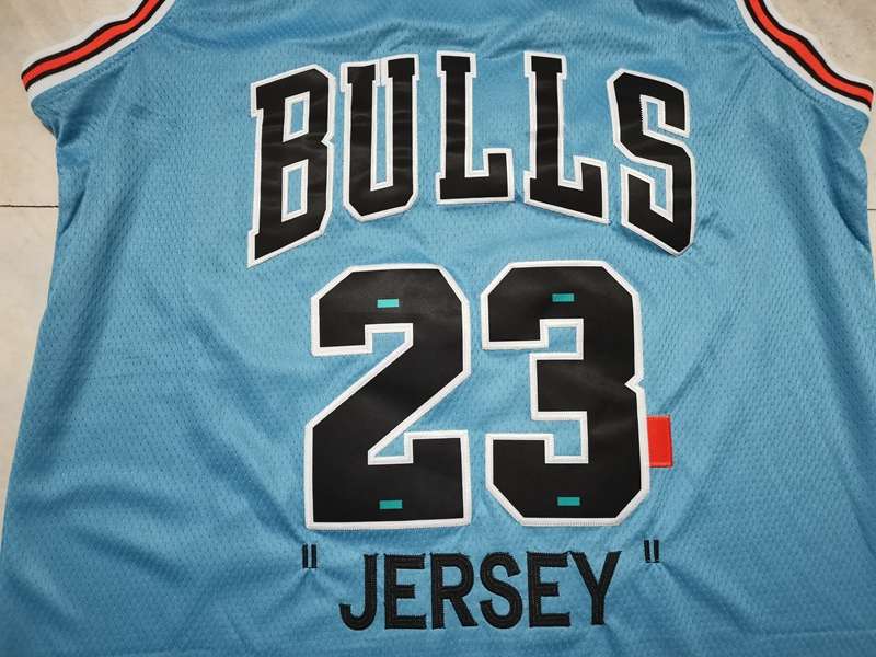 Chicago Bulls 1985 JORDAN #23 Blue Classics Basketball Jersey (Stitched)