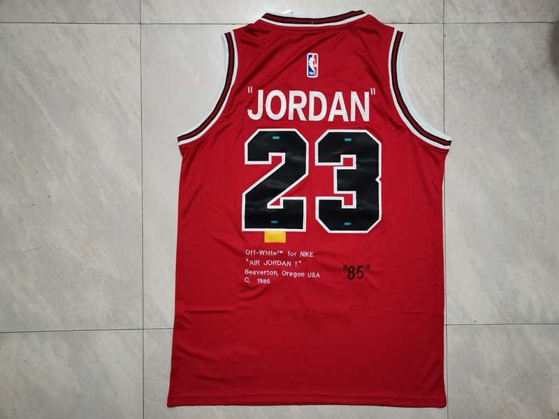 Chicago Bulls 1985 JORDAN #23 Red Classics Basketball Jersey (Stitched)