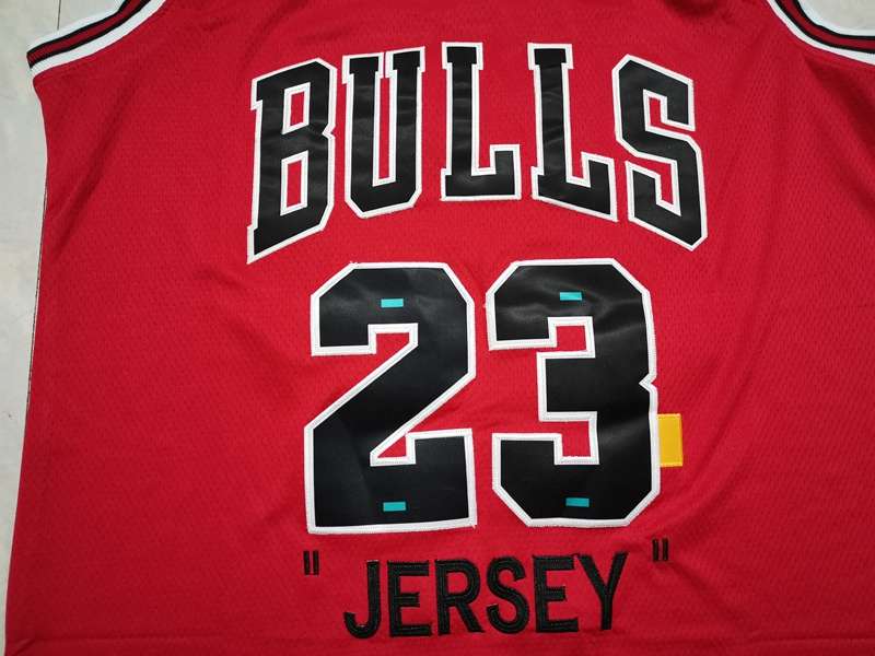 Chicago Bulls 1985 JORDAN #23 Red Classics Basketball Jersey (Stitched)