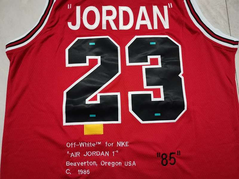 Chicago Bulls 1985 JORDAN #23 Red Classics Basketball Jersey (Stitched)