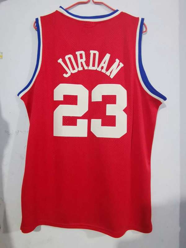 Chicago Bulls 1989 JORDAN #23 Red All Star Classics Basketball Jersey (Stitched)