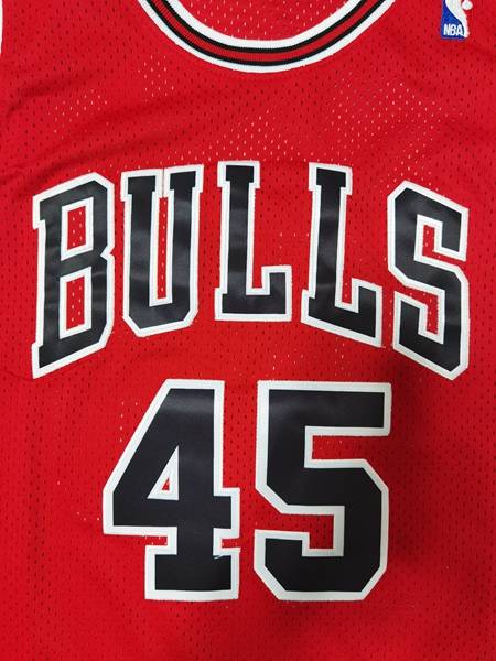 Chicago Bulls 1994/95 JORDAN #45 Red Classics Basketball Jersey (Stitched)