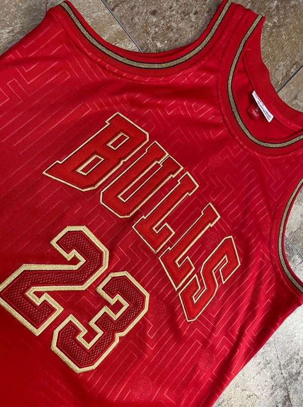 Chicago Bulls 1996/97 JORDAN #23 Red Classics Basketball Jersey (Closely Stitched)