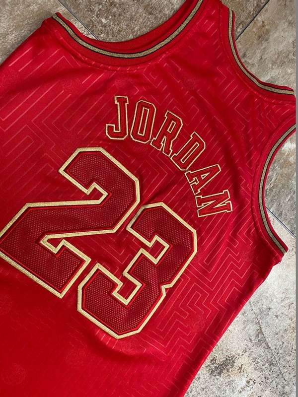 Chicago Bulls 1996/97 JORDAN #23 Red Classics Basketball Jersey (Closely Stitched)