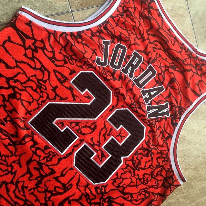 Chicago Bulls 1996/97 JORDAN #23 Red Classics Basketball Jersey 02 (Closely Stitched)