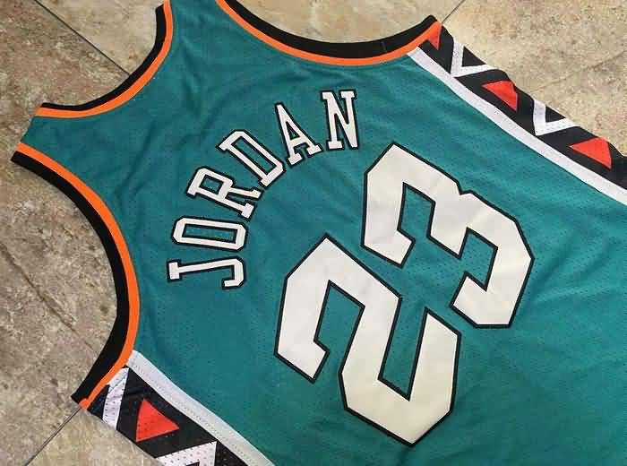 1996 Chicago Bulls #23 JORDAN Green ALL-STAR Classics Basketball Jersey (Closely Stitched)