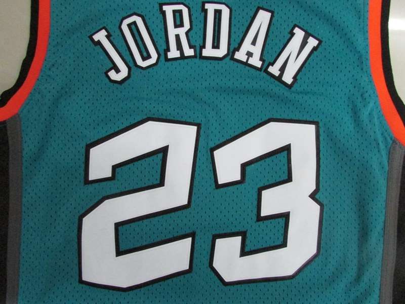 Chicago Bulls 1996 JORDAN #23 Green All Star Classics Basketball Jersey (Stitched)